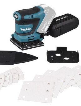 Makita Akku-Schwingschleifer DBO480Z, 14000 U/min, LXT 18V • 112x102 mm • 14.000 min-1, ohne Akku und Ladegerät