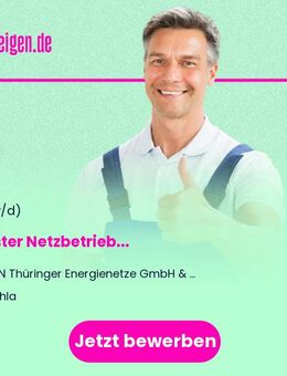Meister Netzbetrieb (Strom/Gas) (m/w/d) - Kahla