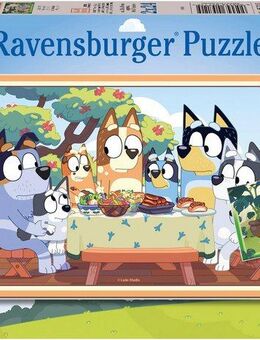 Ravensburger Puzzle Bluey, Auf geht's!, 48 Puzzleteile, Made in Europe