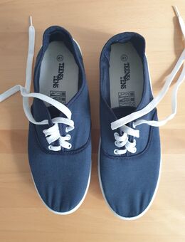 Sneaker, Stoffschuhe Gr. 41, blau - Stuttgart