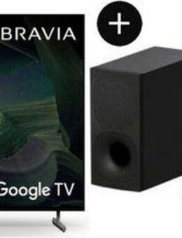 Sony KD75X85L LED-Fernseher (189 cm/75 Zoll, 4K Ultra HD, Android TV, Google TV, Smart-TV, + HT-SD40 Soundbar)