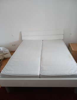 Großes Bett Doppelbett zwei Matratzen ☀️ - Owingen