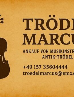 Trödel Antiquitäten Musikinstrumente - Hildesheim