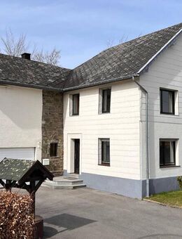 Freistehendes Einfamilienhaus mit Garage und Garten in sehr ruhiger Lage - Monschau