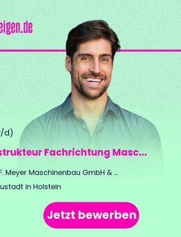 Konstrukteur Fachrichtung Maschinenbau (m/w/d) - Neustadt (Holstein)