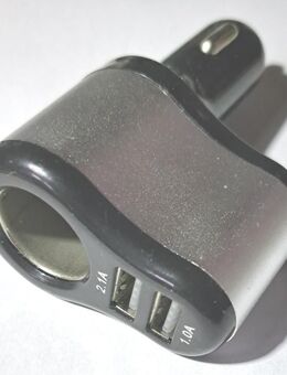 KFZ Auto Ladegerät Zigarettenanzünder Buchse Verteiler 2x USB - Dassel