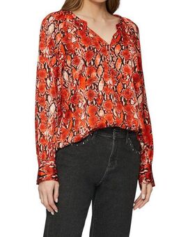 s.Oliver Langarmbluse mit All-Over Print