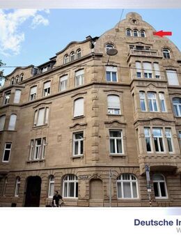 Extravagante 2,5-Zimmer-DG-Mietwohnung (5.+6 DG) in Stuttgart- Süd - Stuttgart