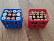 Aufbewahrungsbox Getränkekiste für Batterie AA oder AAA aus 3D Drück, Neu - Wirges