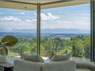 WIDE VIEW VILLA - Bauhausvilla mit 180° Alpenpanorama - Icking