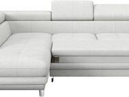 COTTA Ecksofa Enterprise L-Form, mit Arm- & Kopfteilverstellung, wahlweise mit Bettfunktion