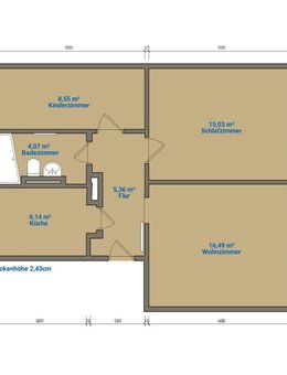 kleine 3 Zimmer Whg. zum Wohlfühlen - Chemnitz