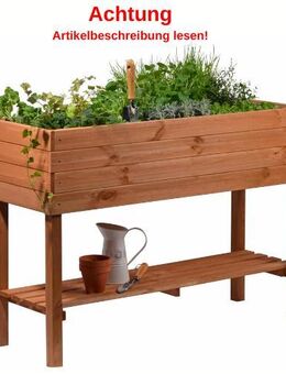Dobar Hochbeet mit Ablagefläche Pflanzbeet Pflanzkasten #DH124 - Birkenfeld (Baden-Württemberg)