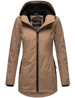Marikoo Outdoorjacke Honigbeere sportliche Übergangsjacke mit Kapuze