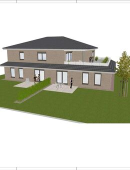 Neubauprojekt in Wiesmoor: Barrierefreie Erdgeschosswohnung KFW- - Wiesmoor