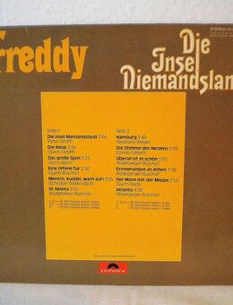 Freddy Quinn-Die Insel Niemandsland-Vinyl-LP,1974 - Linnich