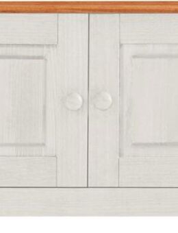 Home affaire Sitzbank Lisa, mit Stauraum und 2 Drehtüren, Breite 90 cm