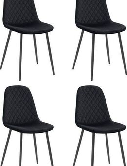 HELA Schalenstuhl MIRA, Esszimmerstuhl, Stuhl, 4-Fuß Stuhl, BESTSELLER! (Set, 4 St), 1, 2 oder 4 Stück, Schalenstuhl mit Steppung, Küchenstuhl