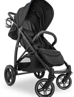 Hauck Kinder-Buggy Rapid 4D Air, black, mit verlängerbarem 3-Zonen Verdeck