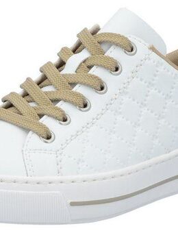 Rieker Plateausneaker harmonischen Kontrastdetails, Freizeitschuh, Halbschuh, Schnürschuh