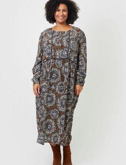 ADIA Jerseykleid Sommerkleid mit Allround-Muster