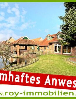 +++ Einzigartiges Anwesen, vor den Toren Papenburgs, Koi-Teich, hochwertige EBK, Kaminofen, beheiztes Gästehaus mit EBK, Bad, etc. +++ - Papenburg
