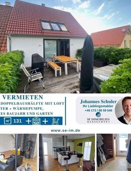 Schöne Doppelhaushälfte im Loftcharakter zu vermieten - Metzingen