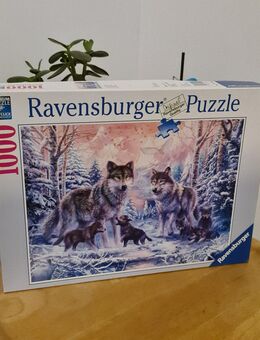 Ravensburger Puzzle 191468 Arktische Wölfe 70x50cm 1000 Teile Winterlandschaft Eule Schnee - Essen