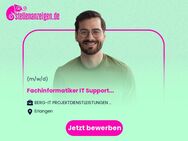 Fachinformatiker IT Support (m/w/d) - Erlangen