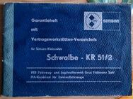 Original Garantieheft für Simson Schwalbe KR 51/2 - Neustadt (Rübenberge)