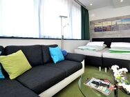 verfügbares 1-Zimmer-Penthouse-Apartment mit Ausblick, komplett ausgestattet, Innenstadt Offenbach - Offenbach (Main)