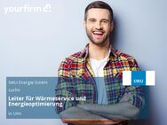 Leiter für Wärmeservice und Energieoptimierung - Ulm