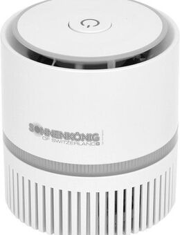 Sonnenkönig Luftreiniger Office Boston, Leistung 2W, USB oder Trafo, leise, waschbarer Filter, 99.97 % Hepa, bis 12m², entfernt 95% der unreinen Substanzen