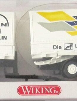Man Niederlassung Berlin - Die Löwen unter den Bären - Hängerzug mit Zentralachsanhänger - von Wiking - Doberschütz