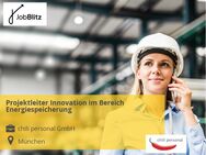 Projektleiter Innovation im Bereich Energiespeicherung - München