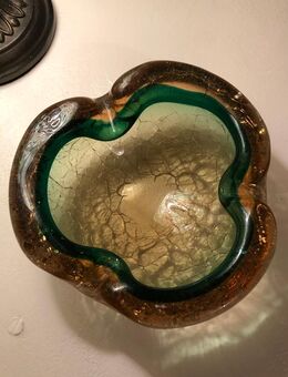 Murano Glasschale Sommerso Eisglas - Berlin Lichtenberg