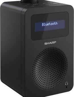 Sharp Digitalradio Tokyo Radio (Digitalradio (DAB), FM-Tuner mit RDS, 5 W)