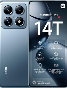 Xiaomi Xiaomi 14T Pro 512GB Smartphone (16,94 cm/6,67 Zoll, 512 GB Speicherplatz, 50 MP Kamera)