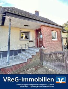 Krummesse vor den Toren Lübecks: Gemütliche Doppelhaushälfte auf naturnahem Eigenland mit Vollkeller - Krummesse