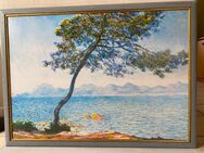 Kunstdruck "Baum" von Claude Monet, "Antibes" (1888) mit Rahmen - Delmenhorst