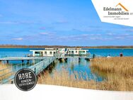 Wohlfühlen & Rendite auf dem Wasser! Hausboot, zwei Ebenen, Schlafzimmern & Seeterrassen in Ribnitz! - Ribnitz-Damgarten
