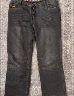 FLM Aramid verstärkte Motorradhose Graue Jeans 36/34 - Köln
