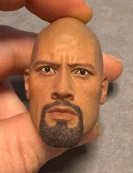1/6 scale head, The Rock Dwayne Johnson. Sammelfiguren - Weil (Rhein)