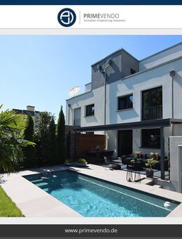 Stylische DHH mit Dachterrasse, Pool & Top-Ausstattung - modern, nachhaltig & familienfreundlich - Rastatt