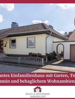 Charmantes Einfamilienhaus mit Garten, Terrasse, Kamin und behaglichem Wohnambiente - Geesthacht