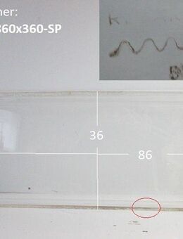 Wohnwagenfenster Resartglas D-15 ca 86 x 36 gebraucht Fendt / Tabbert - Sonderpreis (klar) - Schotten Zentrum