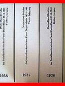 DEUTSCHLAND - BERICHTE 1934 - 1940 in 50667