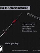 [VERMIETUNG] Einhell Akku Heckenschere mit Teleskopfunkion Garten Heimwerken in 39126