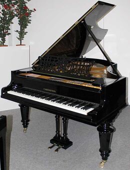 Klavier Flügel Bechstein, 203cm, schwarz poliert, generalüberholt - Egestorf