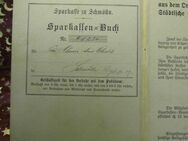 Antikes Sparkassenbuch der Städtischen Sparkasse zu Schmölln / Dokument 1922 - Zeuthen